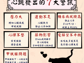 心跳發出的7大警訊