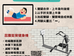 練腹肌 遠離”變種”病毒