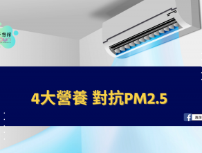 4大營養 對抗PM2.5