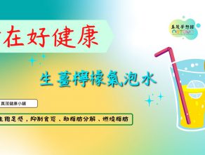 食在好健康  生薑檸檬氣泡水